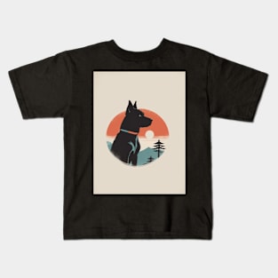 Rescue Dog 1 - Japanese Old Vintage Kids T-Shirt